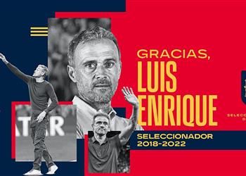 رسمي ا إقالة لويس إنريكي من تدريب إسبانيا بعد الخروج من كأس العالم على يد المغرب