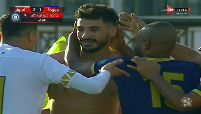 اهداف مباراة سموحة واسوان (1-2) الدوري المصري