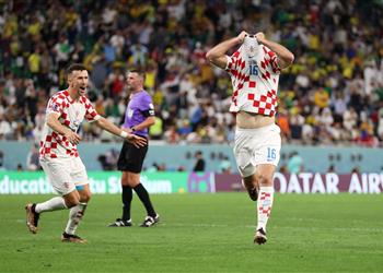 فيديو في الوقت القاتل بيتكوفيتش يسجل هدف تعادل كرواتيا أمام البرازيل