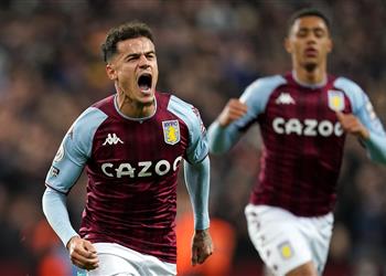 فيديو كوتينيو يقود أستون فيلا لتعادل مثير مع ليدز بثلاثية في الدوري الإنجليزي