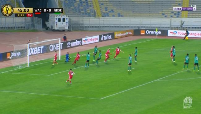 هدف الوداد البيضاوي الاول في مرمي ساجرادا 1 0 دوري ابطال افريقيا