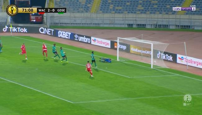 هدف الوداد البيضاوي الثالث في مرمي ساجرادا 3 0 دوري ابطال افريقيا