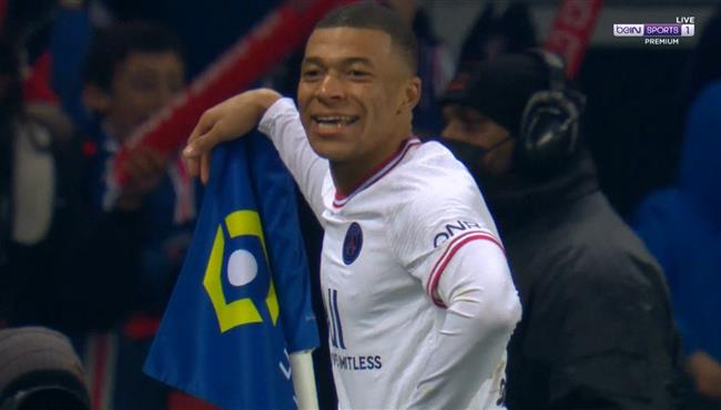 هدف مبابي القاتل في مرمي رين اسيست ميسي