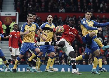 فيديو مانشستر يونايتد يواصل الترنح ويتعادل مع ساوثهامبتون في الدوري الإنجليزي