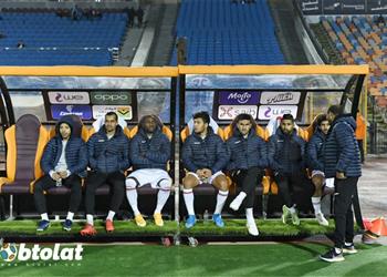 بدلاء الزمالك أمام بترو أتليتكو محمد عواد يجاور شيكابالا