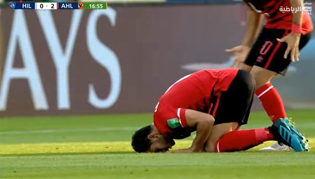 هدف الاهلي الثاني في مرمي الهلال بكاس العالم للاندية ياسر ابراهيم