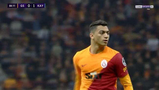 ملخص لمسات مصطفي محمد في مباراة جالطة سراي وقيصري سبور بالدوري التركي