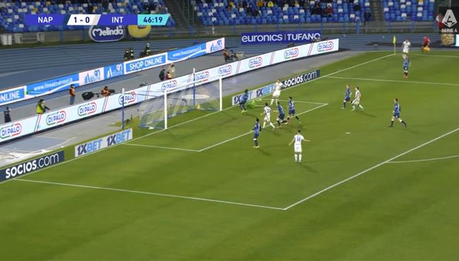 اهداف مباراة انتر ميلان ونابولي 1 1 الدوري الايطالي