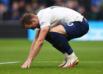 رسالة حزينة هاري كين يعلق على خسارة توتنهام أمام ولفرهامبتون