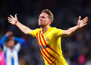 تراوري ودي يونج يمنحان برشلونة تعادل ا قاتل ا أمام إسبانيول في الدوري الإسباني