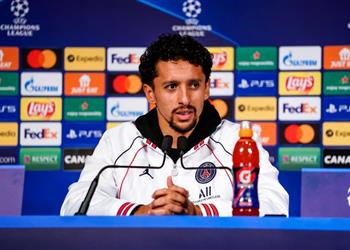 ماركينيوس نريد الفوز على ريال مدريد للتأهل وليس لإقناع مبابي بالبقاء