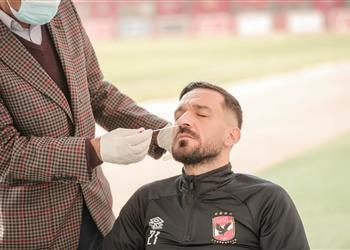 بعثة الأهلي تجري مسحة طبية استعداد ا للسفر إلى السودان لمواجهة الهلال