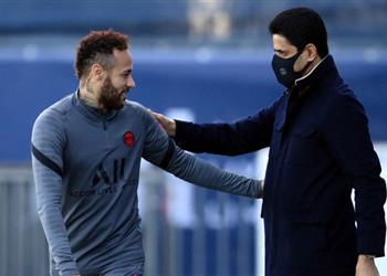 قبل ساعات من المباراة ناصر الخليفي يوضح موقف نيمار من اللعب ضد ريال مدريد