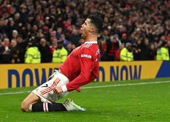 فيديو رونالدو يعادل رقم آندي كول بهدفه في مباراة مانشستر يونايتد وبرايتون