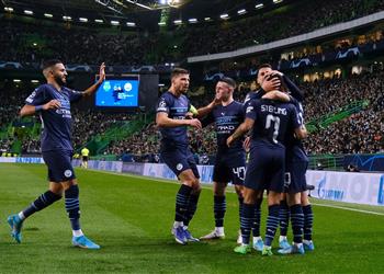 فيديو محرز يتألق ومانشستر سيتي يقترب من ربع نهائي دوري الأبطال بخماسية أمام لشبونة