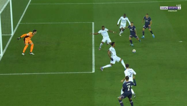 دي ماريا يهدر هدف محقق امام ريال مدريد بعد مرور رائع من مبابي