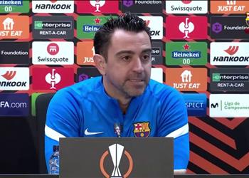 تشافي 100 يوم تدريب في برشلونة بمثابة مئة عام وهدفنا التتويج بالدوري الأوروبي