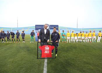 بيراميدز يكرم عبد الله السعيد بعد اعتزاله اللعب دولي ا