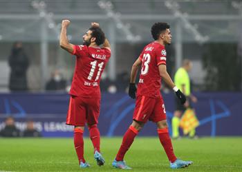 فيديو محمد صلاح يسجل هدف ليفربول الثاني أمام إنتر ميلان