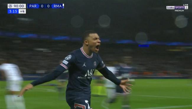 هدف فوز باريس سان جيرمان القاتل على ريال مدريد 1 0 مبابي
