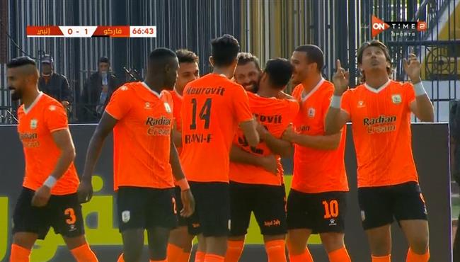 هدف فوز فاركو علي انبي 1 0 الدوري المصري