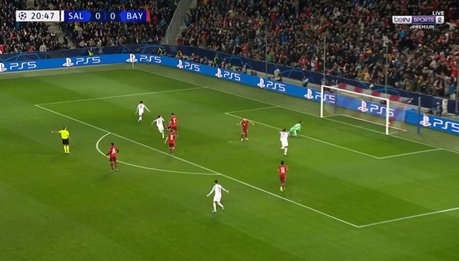 اهداف مباراة بايرن ميونخ وسالزبورج 1 1 دوري ابطال اوروبا