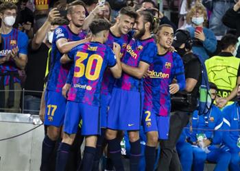 قائمة برشلونة لمباراة نابولي في الدوري الأوروبي