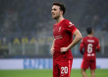 ليفربول يفقد جوتا أمام نورويتش سيتي وشكوك حول لحاقه بنهائي كأس كاراباو