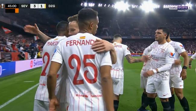 اهداف مباراة اشبيلية ودينامو زغرب 3 1 الدوري الاوروبي