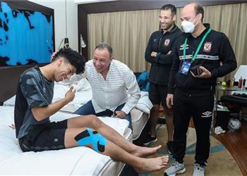 الأهلي يعلن موعد جراحة الصليبي لـ عمار حمدي وتطورات إصابة أكرم توفيق