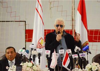 مرتضى منصور يوجه رسالة للاعبي الزمالك قبل مواجهة ساجرادا بدوري أبطال إفريقيا