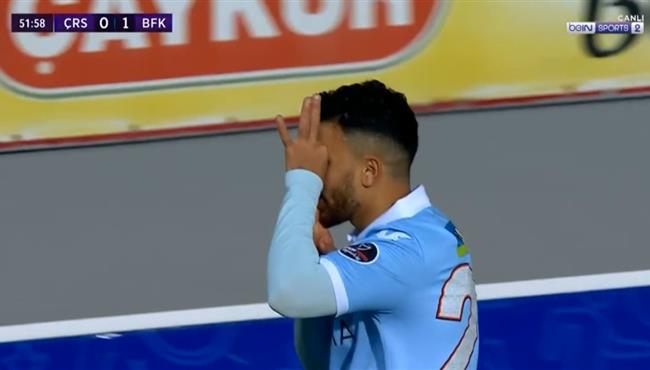 هدف تريزيجية الثاني في مرمي ريزة سبور بالدوري التركي