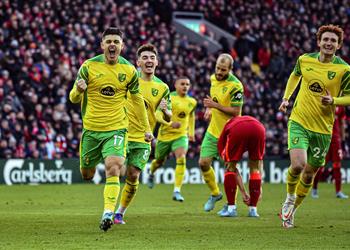 فيديو راشيكا يسجل هدف نورويتش سيتي الأول أمام ليفربول