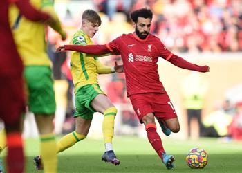 محمد صلاح يدخل تاريخ ليفربول برقمين مميزين بعد هدفه أمام نورويتش