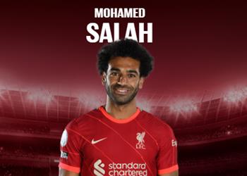 اختيار محمد صلاح رجل مباراة ليفربول ونورويتش سيتي