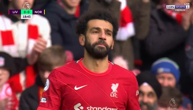 محمد صلاح كاد ان يسجل هدف رائع امام نورويتش سيتي بعد التلاعب بالمدافعين