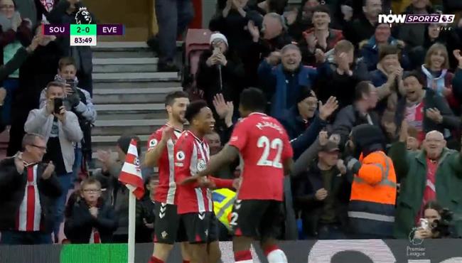 اهداف مباراة ايفرتون وساوثهامبتون 0 2 الدوري الانجليزي