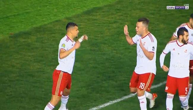 هدف شباب بلوزداد الاول في مرمي الترجي بدوري ابطال افريقيا