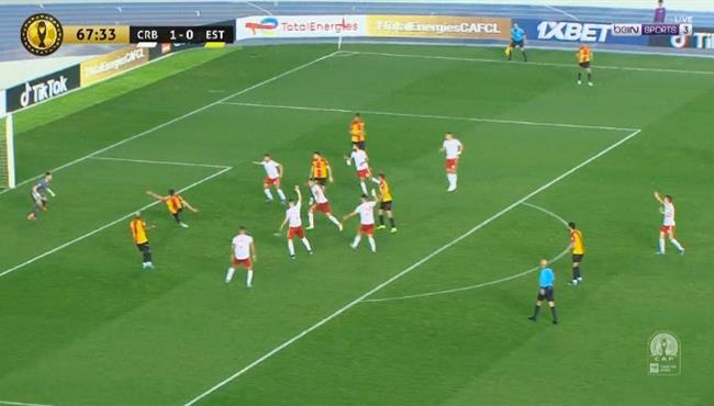 محمد أمين توجاي يهدر هدف محقق للترجي امام شباب بلوزداد