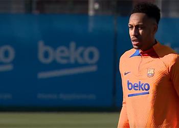 أوباميانج وتراوري يستعدان للظهور الأول مع برشلونة أمام أتلتيكو مدريد