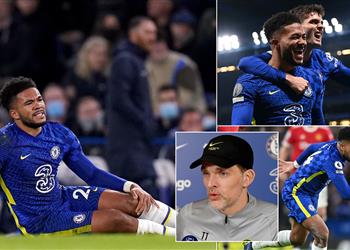 ديلي ميل تشيلسي يأمل مشاركة ريس جيمس أمام ليفربول في نهائي كاراباو