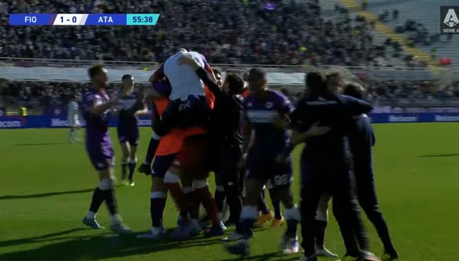 هدف فوز فيورنتينا علي اتالانتا 1 0 الدوري الايطالي