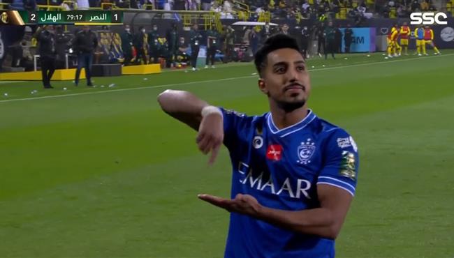 هدف سالم الدوسري في مرمي النصر بكاس خادم الحرمين
