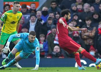 قدرة فظيعة شيرر ي علق على وصول محمد صلاح للهدف 150 مع ليفربول