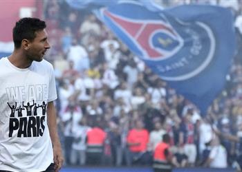 ميسي باريس سان جيرمان لا يحسد الأندية التاريخية وسعيد لتواجدي بجانب الأفضل