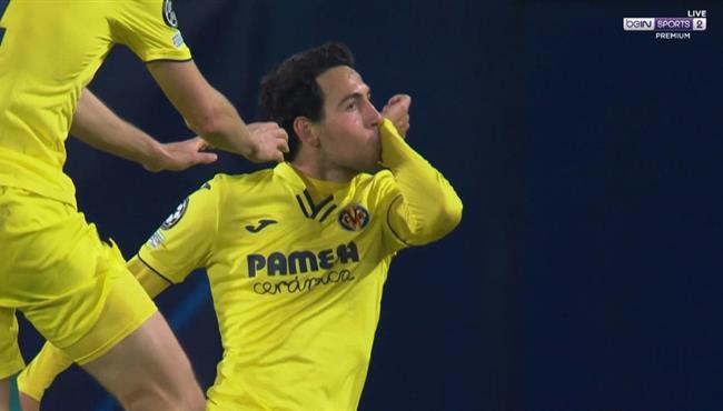 هدف تعادل فياريال مع يوفننتوس 1 1 دوري ابطال اوروبا