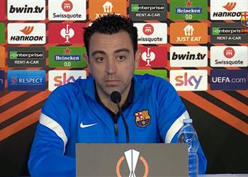 تشافي مواجهة نابولي اختبار حقيقي لنا ونريد أن نلعب جيد ا ونتأهل