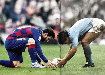 تشافي مستقبل ديمبلي بيده وإذا لم يظهر ميسي لظل مارادونا الأفضل في التاريخ