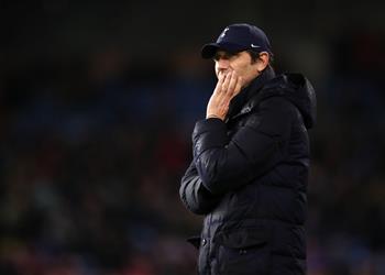 كونتي غاضب ا بعد الخسارة أمام بيرنلي مستعد لأي قرار من توتنهام