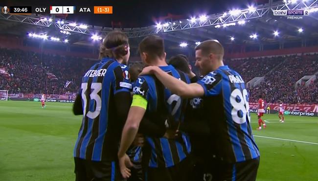 اهداف مباراة اتالانتا و اولمبياكوس 3 0 الدوري الاوروبي